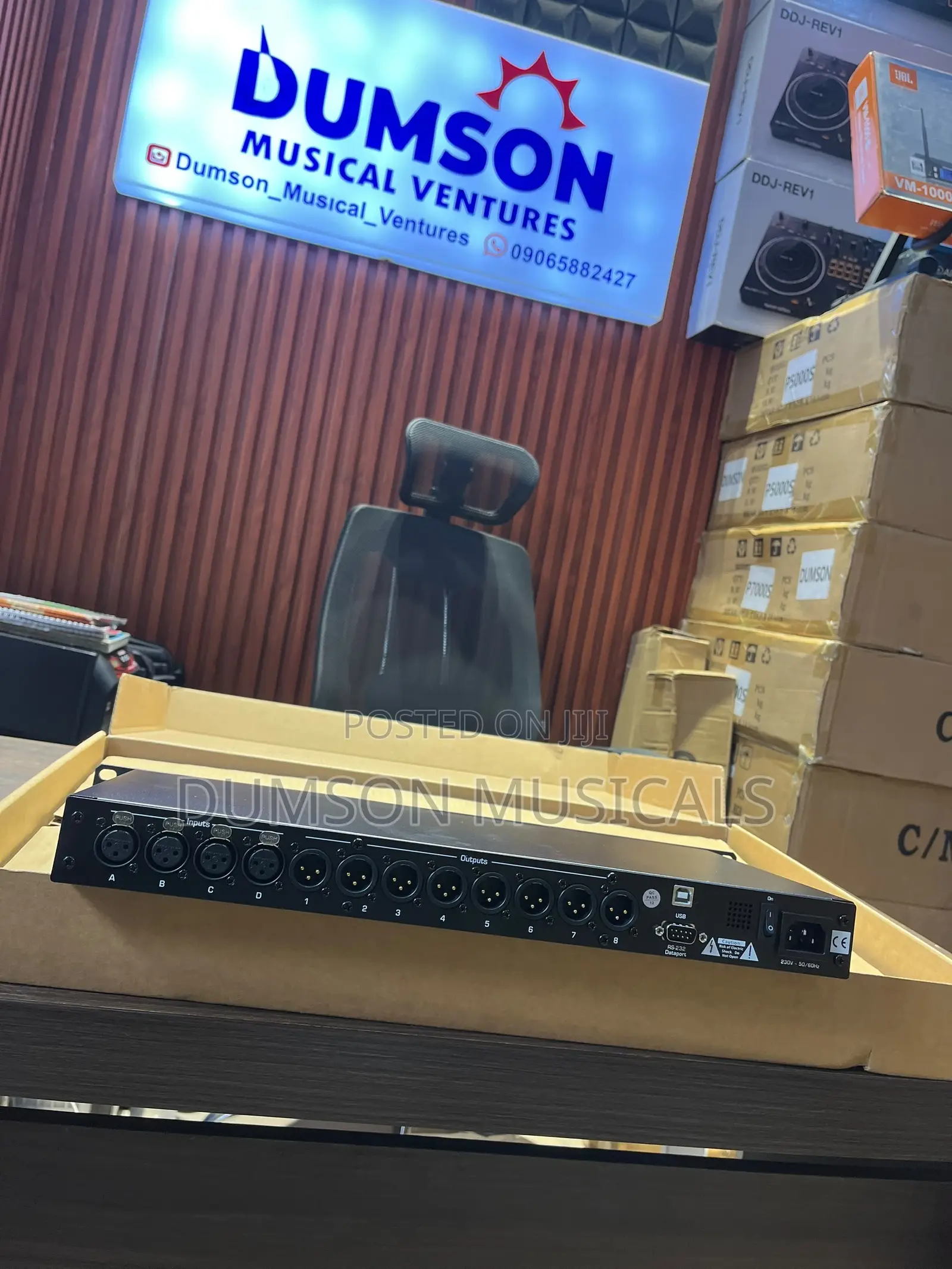 Ashly Protea 4.8sp - 4 Input, 8 Output Digital Speaker Processor