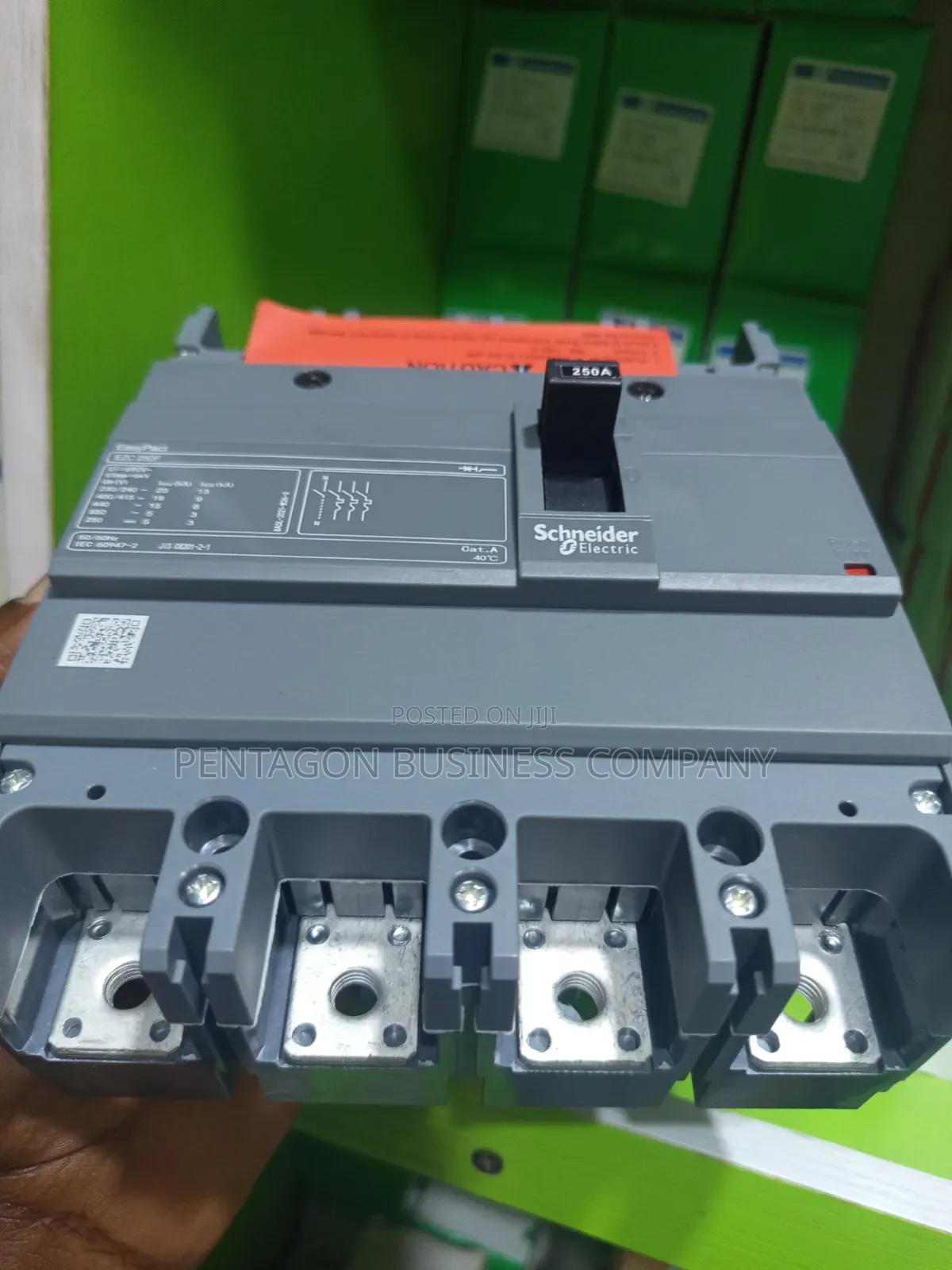 250Ahms 4POLE Schneider Electric Easy Pact McCb Breaker.
