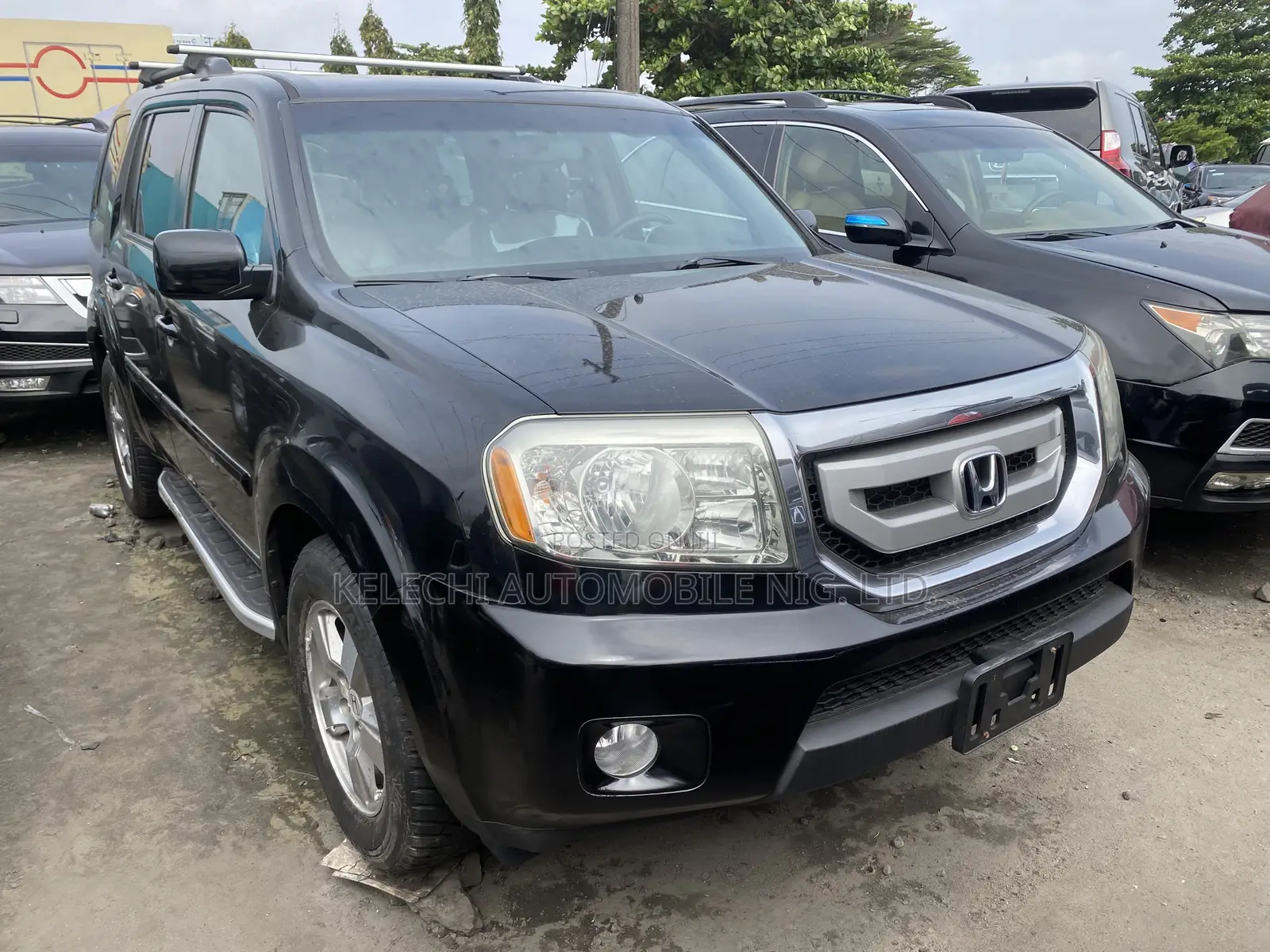 Honda Pilot Touring w/RES/Navi 4WD (3.5L 6cyl 5A) 2011 Black
