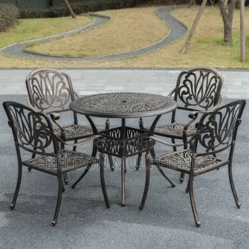 Metallic Outdoor Sets /Foreign Metallic Outdoor Sets With Table/Foam