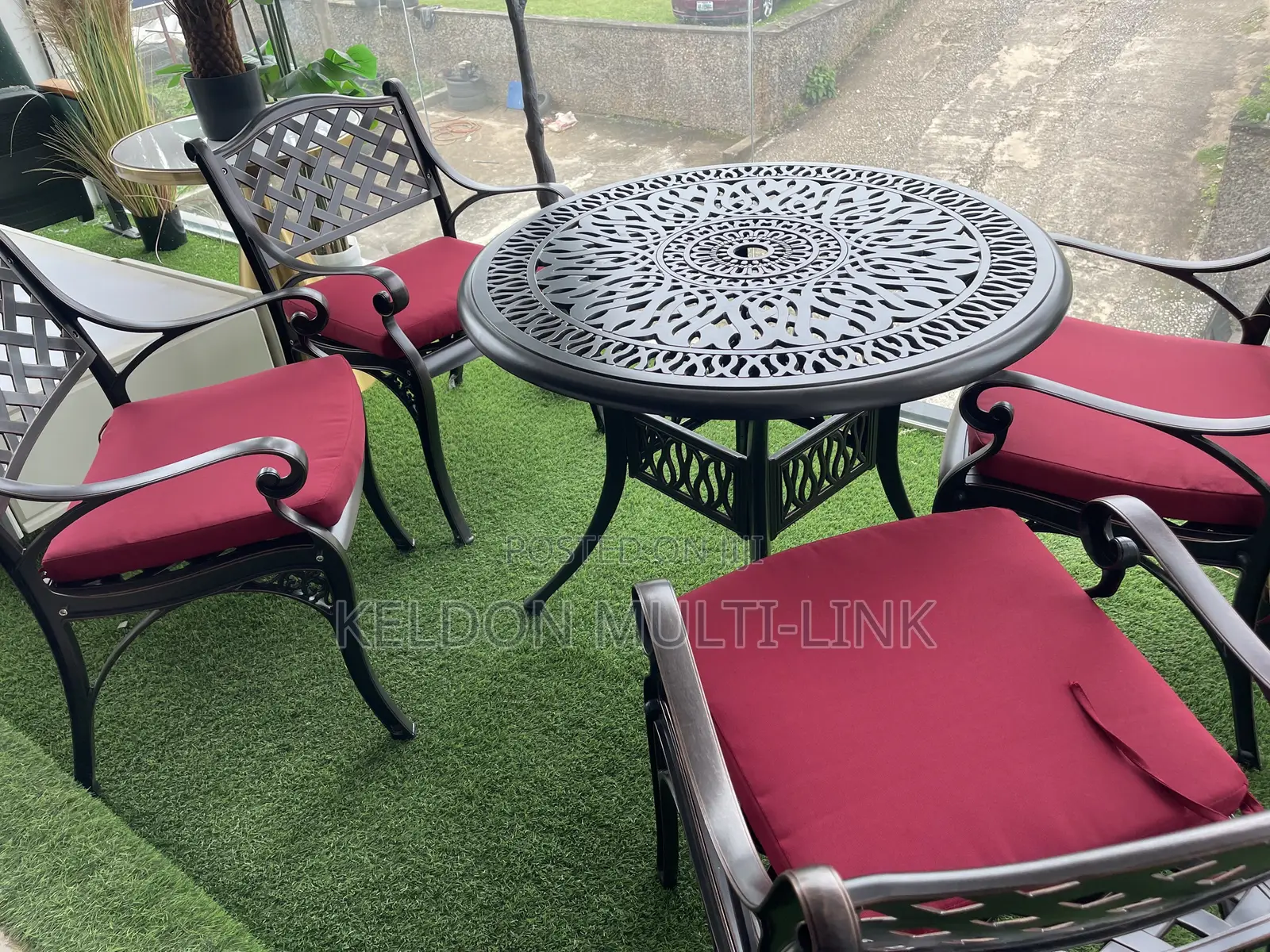 Metallic Outdoor Sets /Foreign Metallic Outdoor Sets With Table/Foam