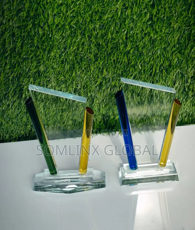 Crystal Plaque With Pack