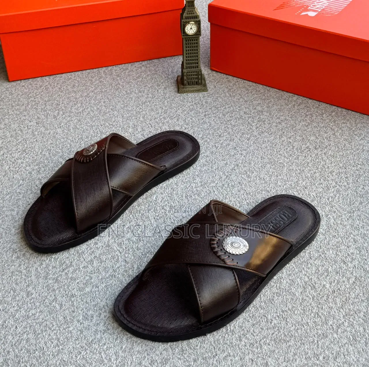 Top Notch Luxury Men's Slippers Rossi Best Quality Well Branded