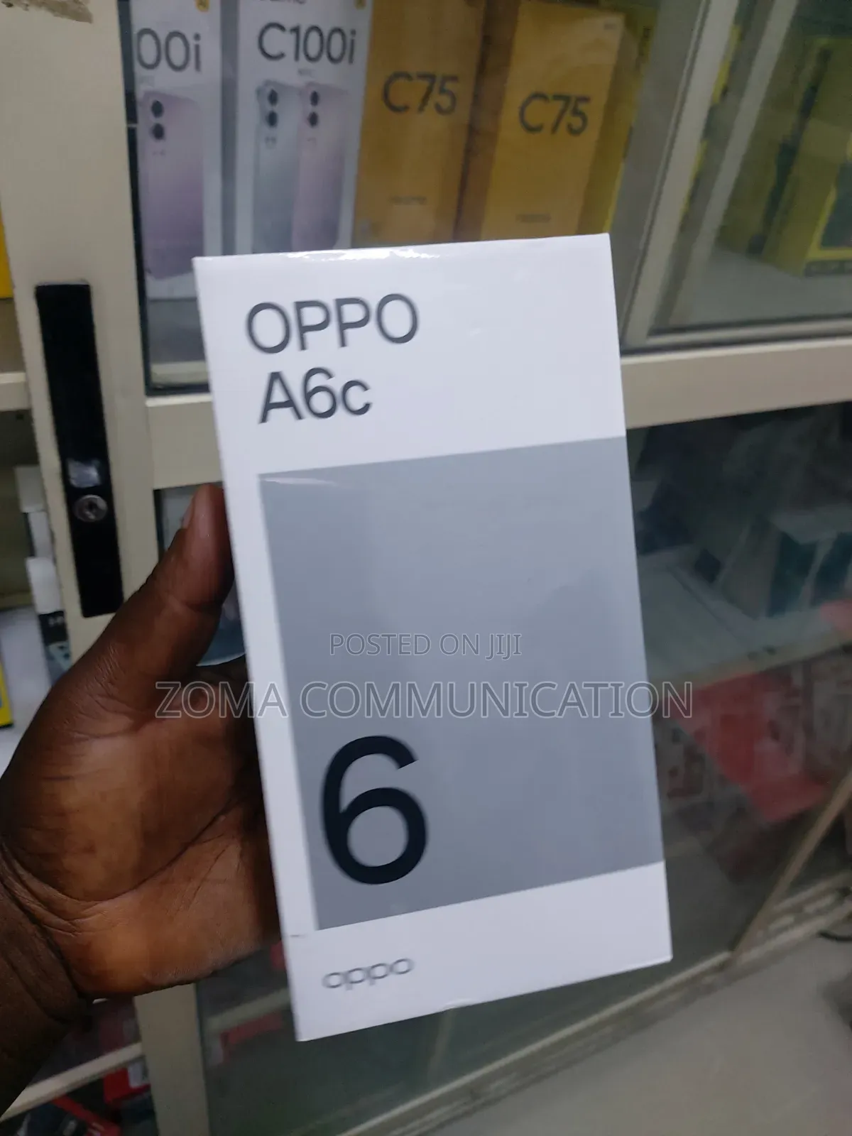 New Oppo A6c 128 GB Black