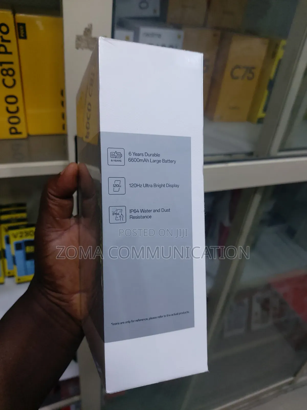 New Oppo A6c 128 GB Black