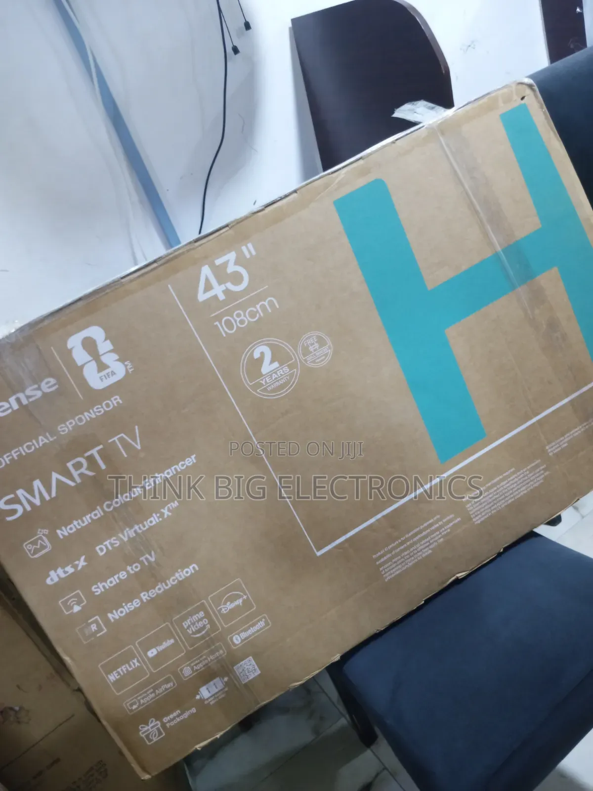 Hisense 43-Inch A4 Series Full HD Smart LED TV With Built-in Wi-Fi
