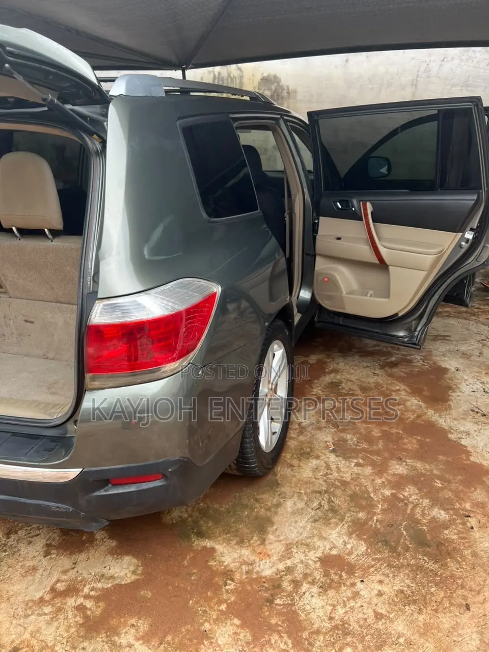 Toyota Highlander Limited 2009 Green
