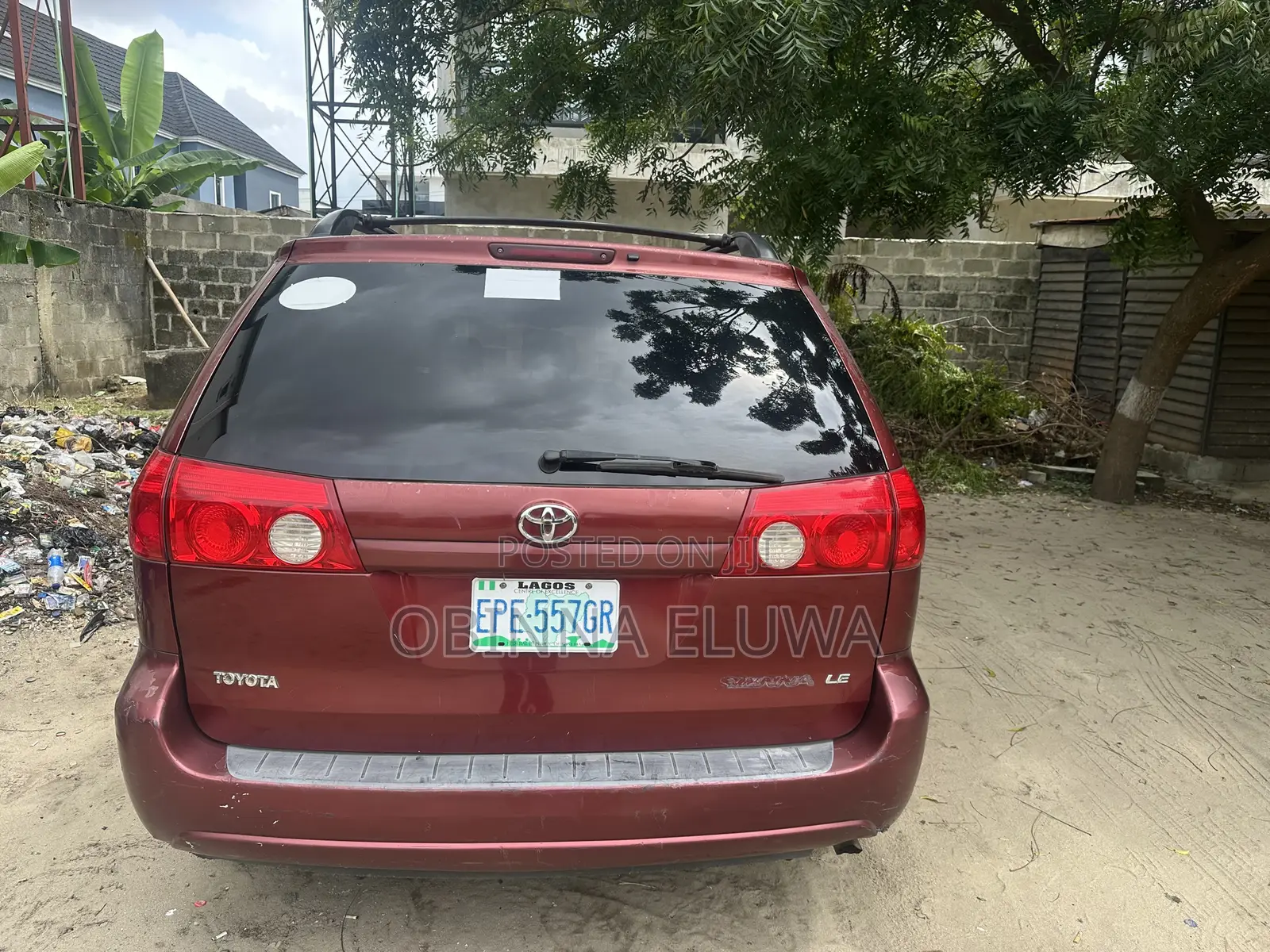 Toyota Sienna 2008 Red