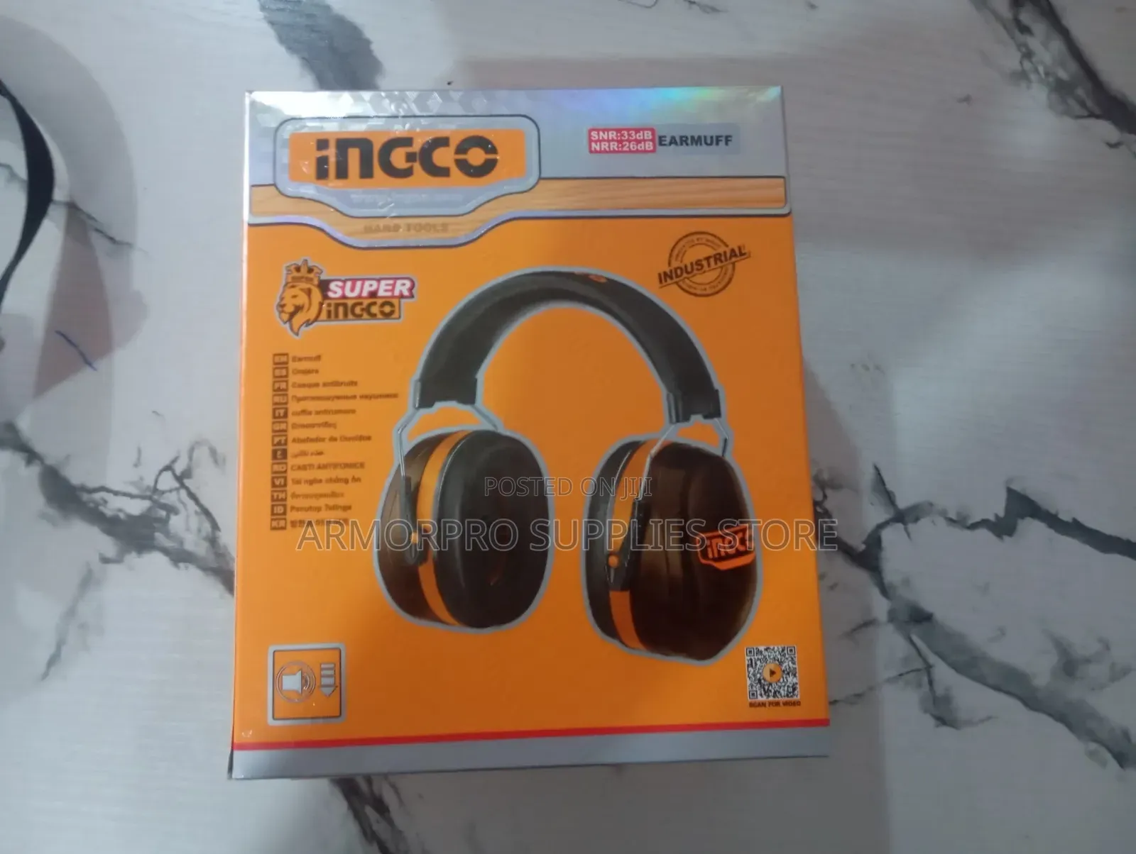 INGCO Industrial Earmuff (Model HEM3328)