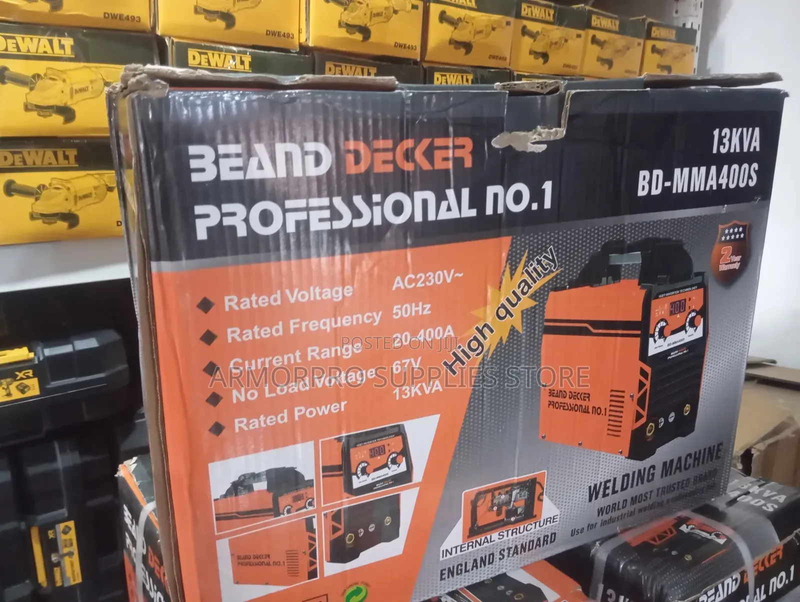 Beand Decker Professional No.1 13KVA BD-MMA400S Welding Machine