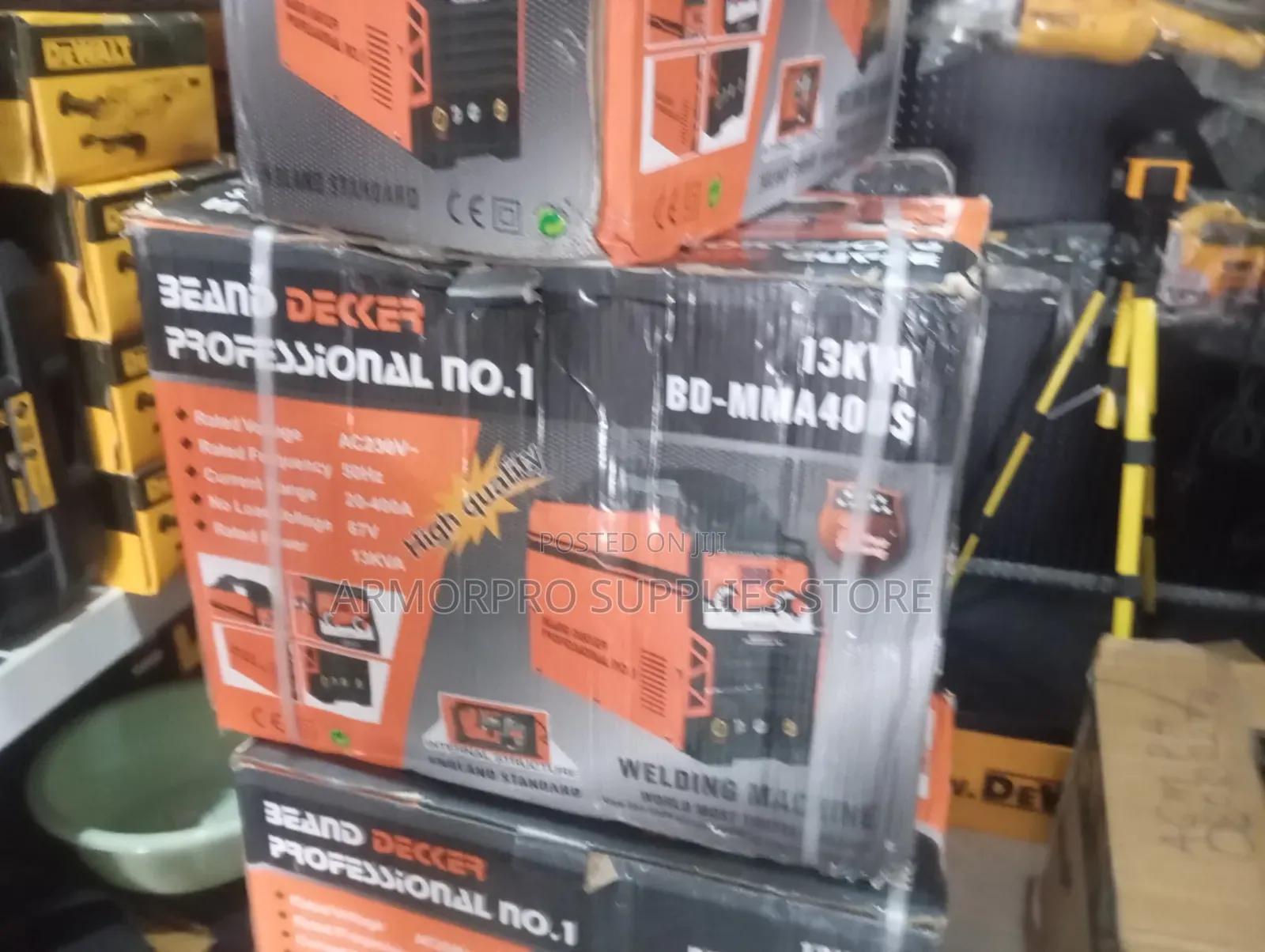 Beand Decker Professional No.1 13KVA BD-MMA400S Welding Machine