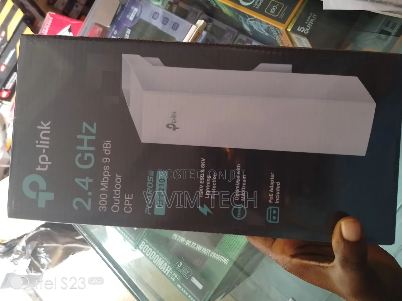 TP-Link Pharos CPE210 2.4GHz 300Mbps 9dBi Outdoor