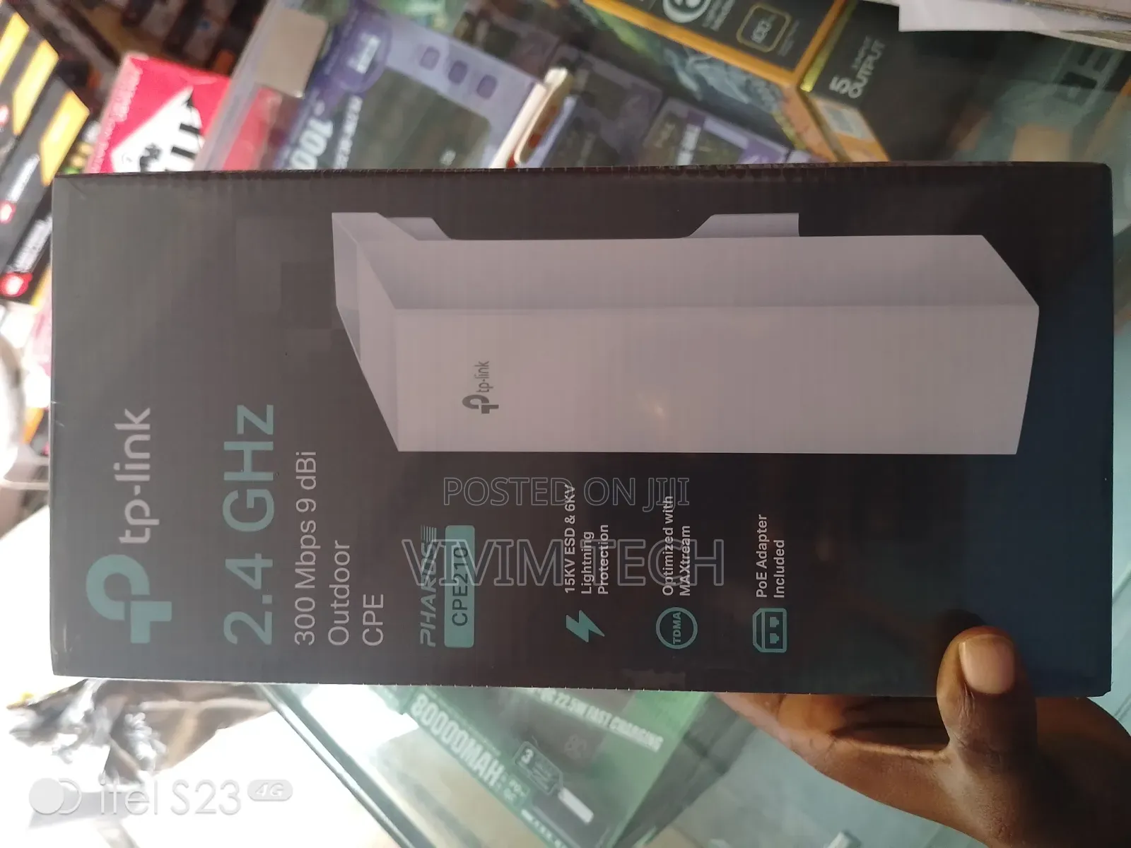TP-Link Pharos CPE210 2.4GHz 300Mbps 9dBi Outdoor