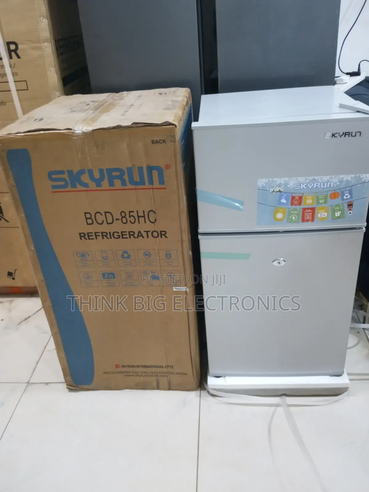 Skyrun 85L Double Door Top Mount Refrigerator (BCD-85HC)