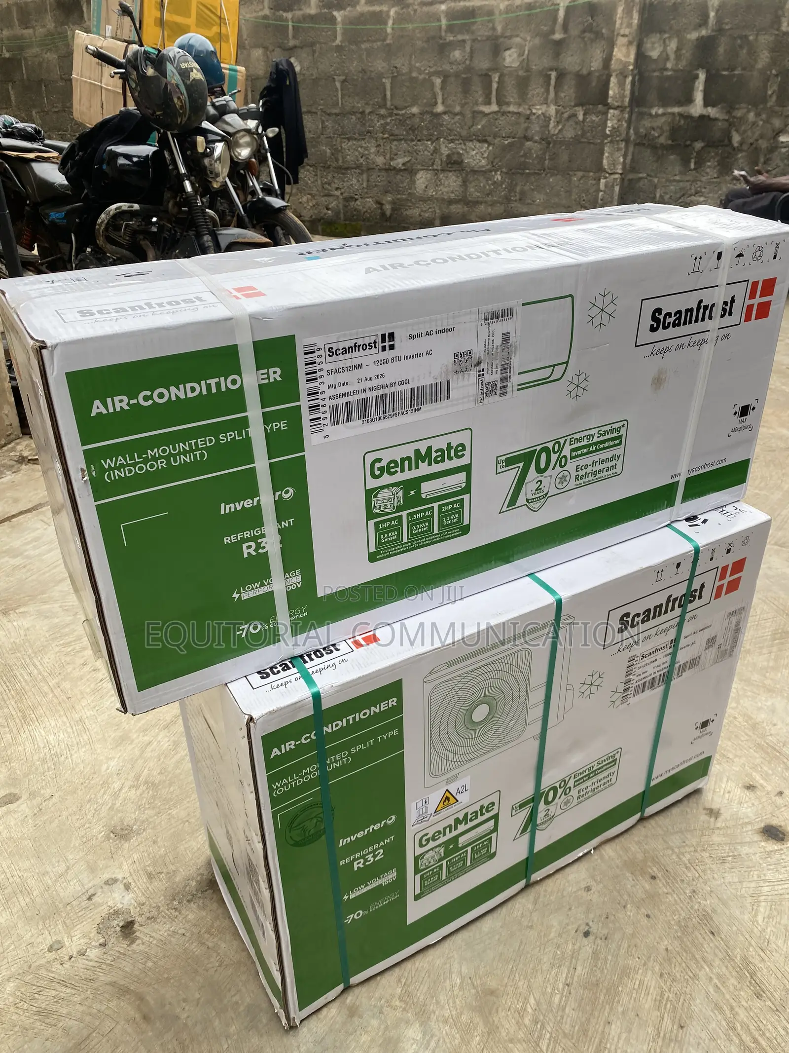 Scanfrost SFACS12INM 1.5HP Split Inverter Air Conditioner