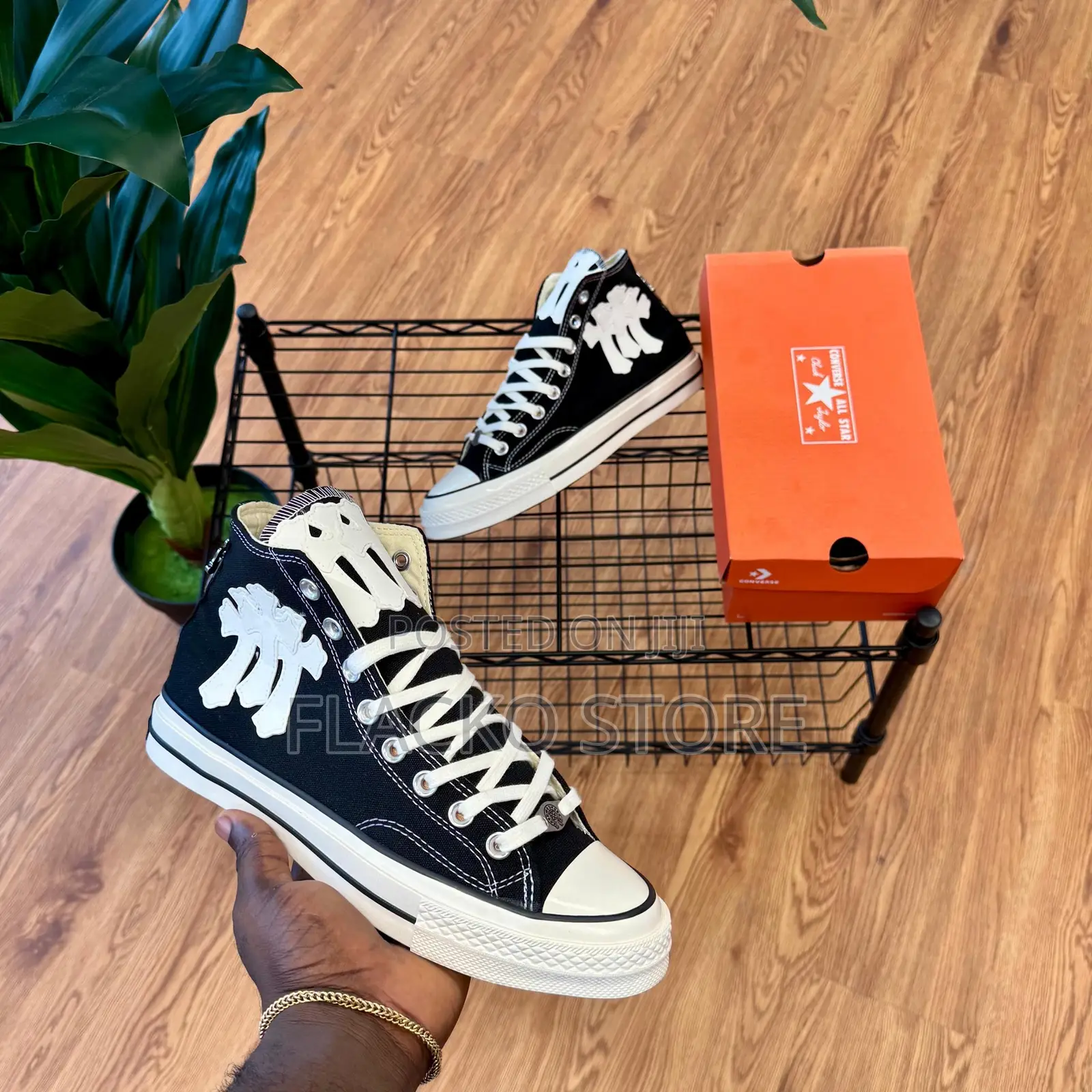 Premium Chrome Hearts Converse Chuck Taylor All Star 70 Plus Sneakers