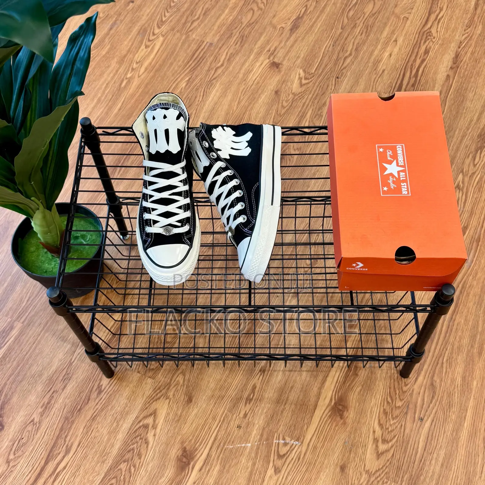 Premium Chrome Hearts Converse Chuck Taylor All Star 70 Plus Sneakers
