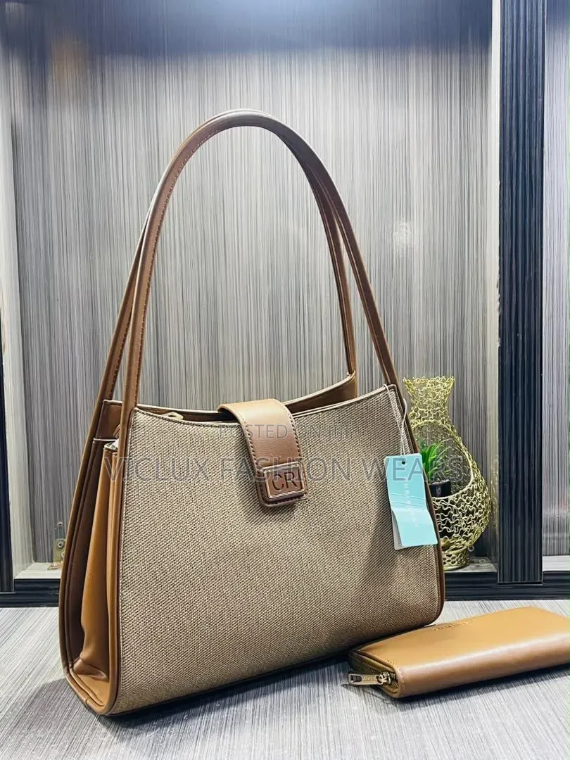 ChrisRossy High Quality Ladies Hand Bag With Hand Purse