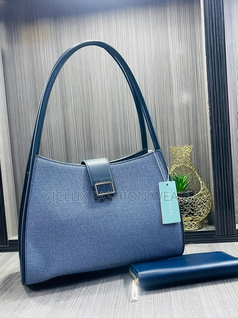 ChrisRossy High Quality Ladies Hand Bag With Hand Purse