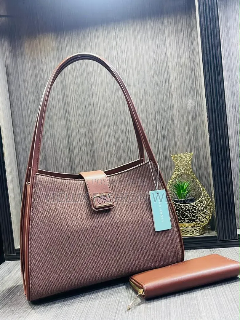 ChrisRossy High Quality Ladies Hand Bag With Hand Purse