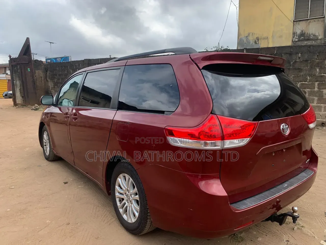 Toyota Sienna XLE 7 Passenger 2012 Red