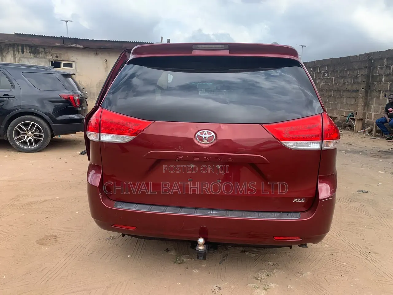 Toyota Sienna XLE 7 Passenger 2012 Red
