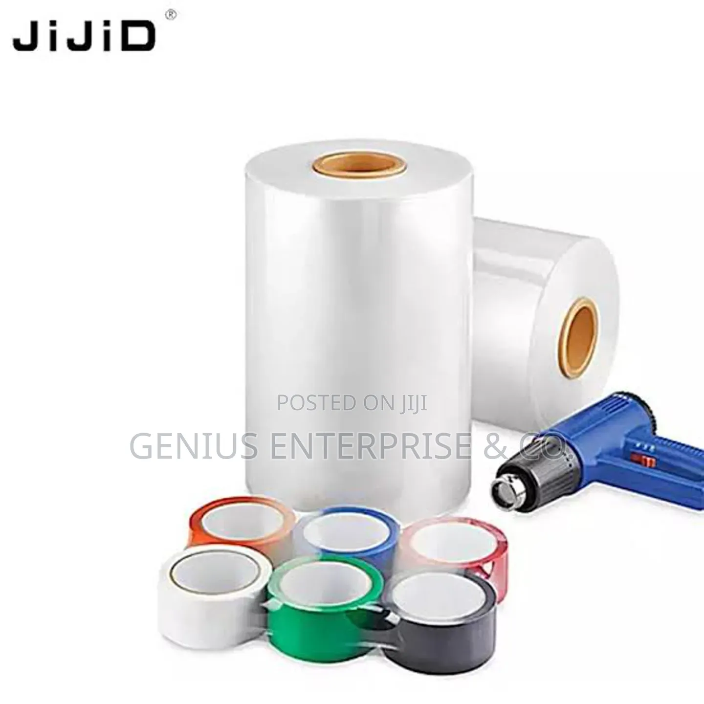 Ldpe Shrink Film for Wrapping Sealing Products With Heat. Diff Sizes