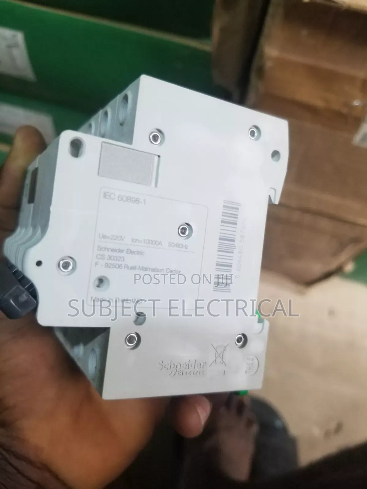 20A 4-Pole MCB Circuit Breaker – Original Schneider Electric