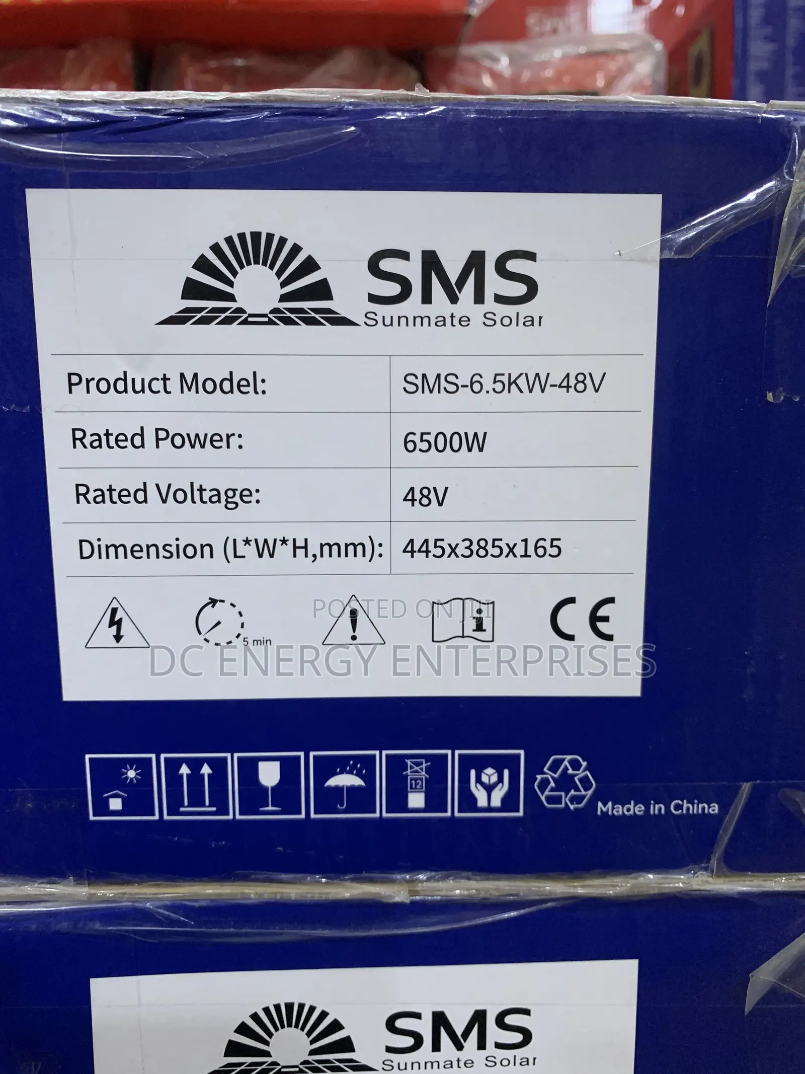 6.5kva 48v SMS Hybrid Inverter
