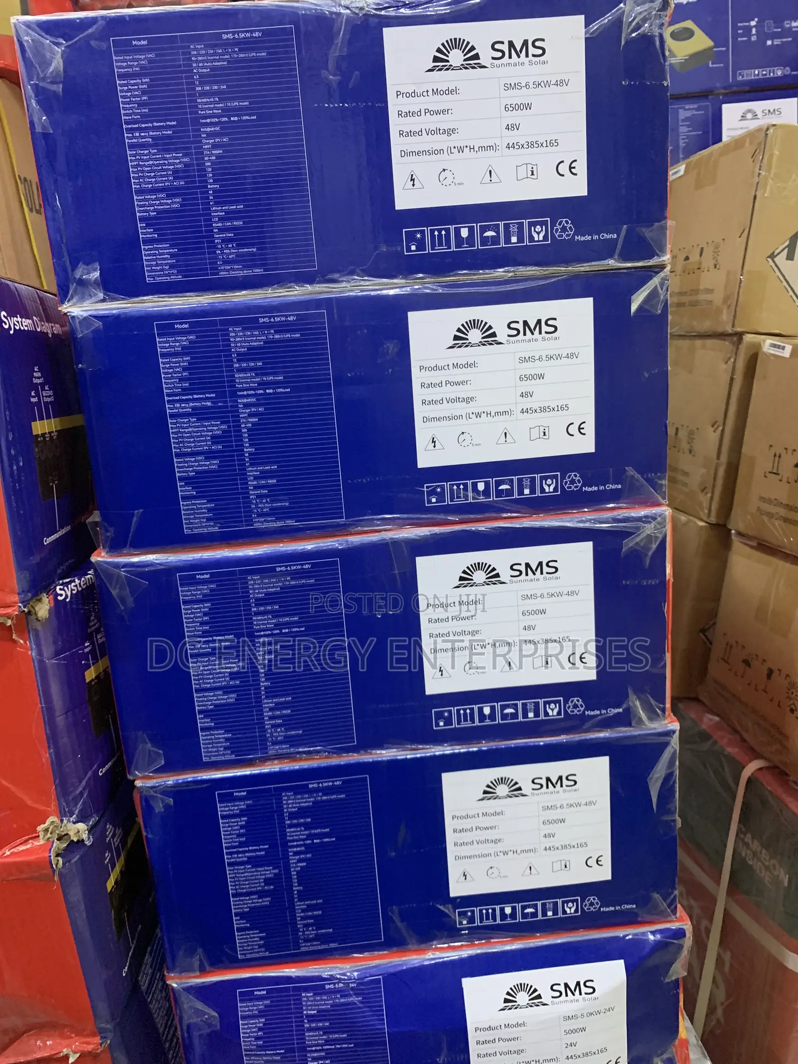 6.5kva 48v SMS Hybrid Inverter