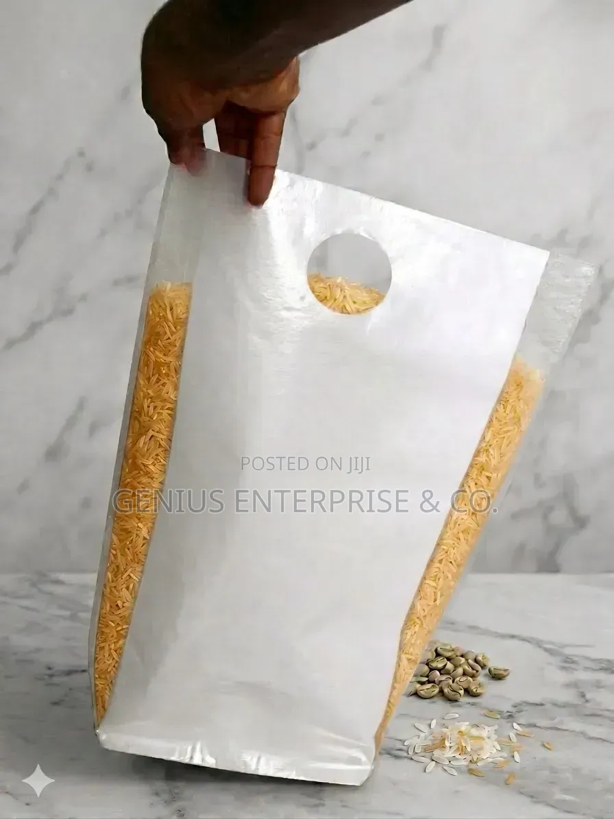 Newly Plain Foreign Rice Sack Bags. 5kg 10kg for Gifting Package