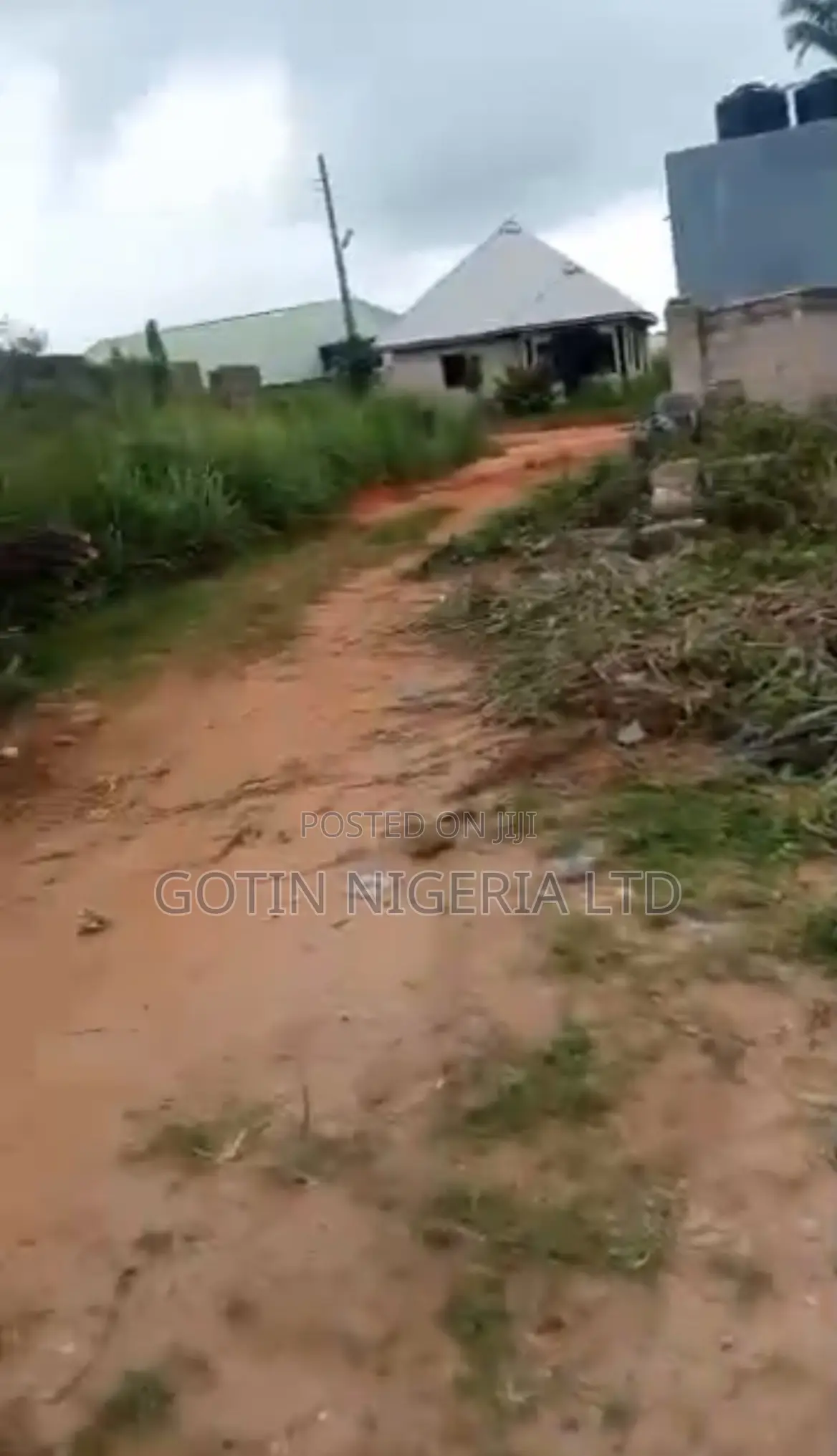 50×100ft Land With Foundation at Jehovah Road, Off Agbor Road