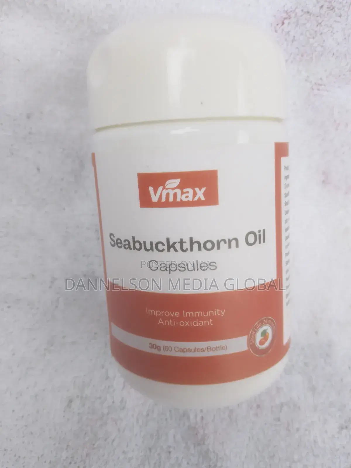 VMax Sea Buckthorn Oil Capsules: Daily Natural Wellness Support