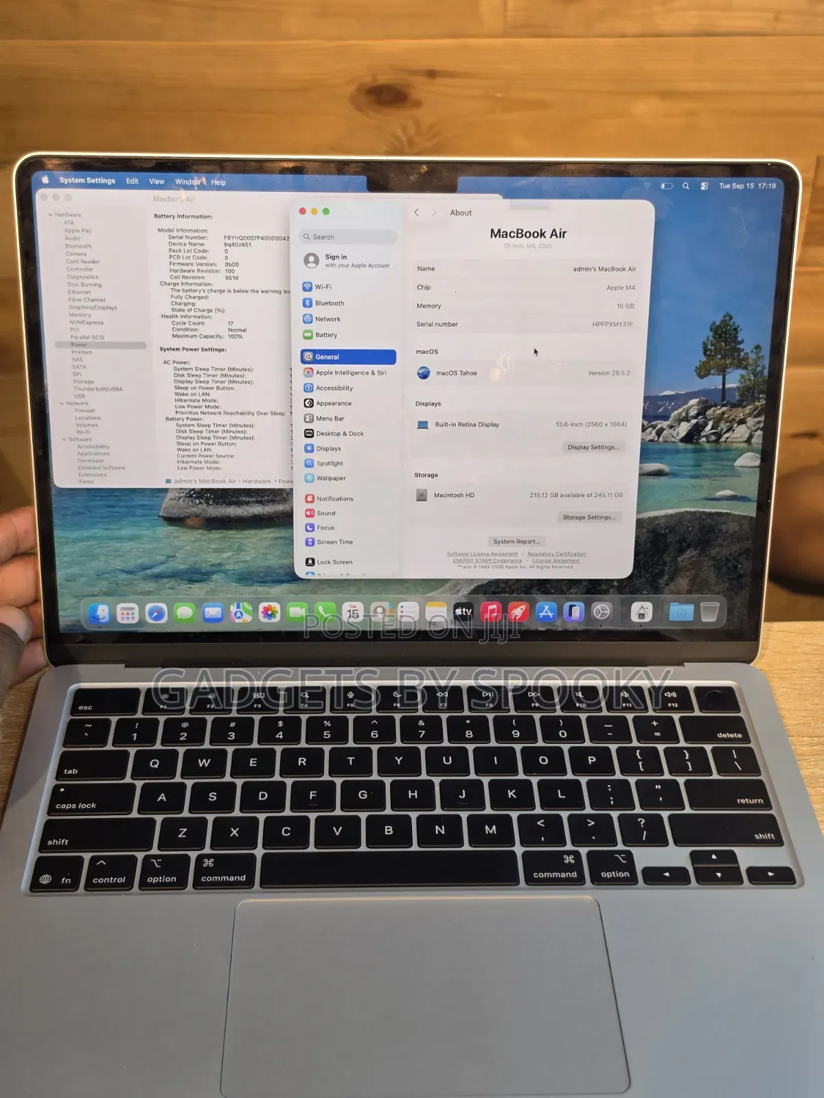 Laptop Apple MacBook Air 2025 M4 16GB SSD 256GB