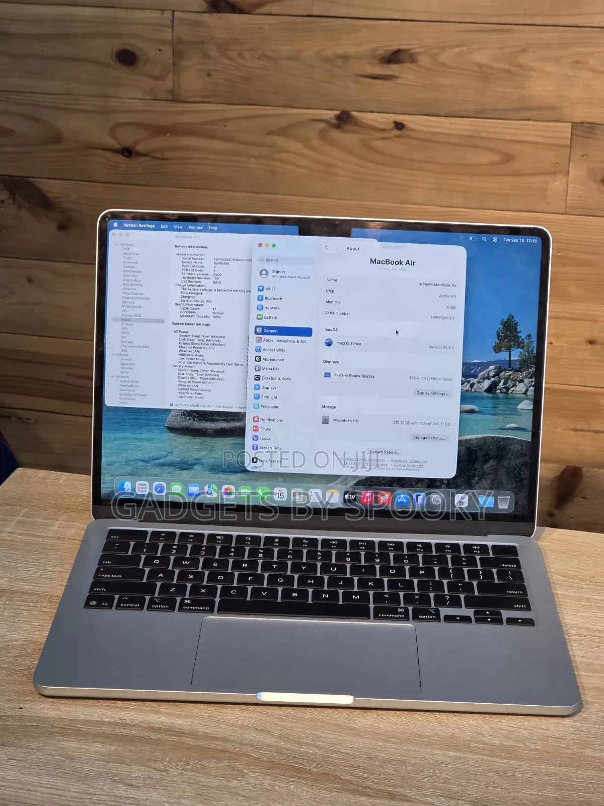 Laptop Apple MacBook Air 2025 M4 16GB SSD 256GB