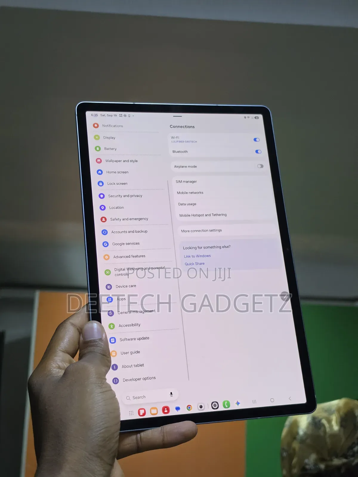 Samsung Galaxy Tab S10+ 5G 256 GB Silver