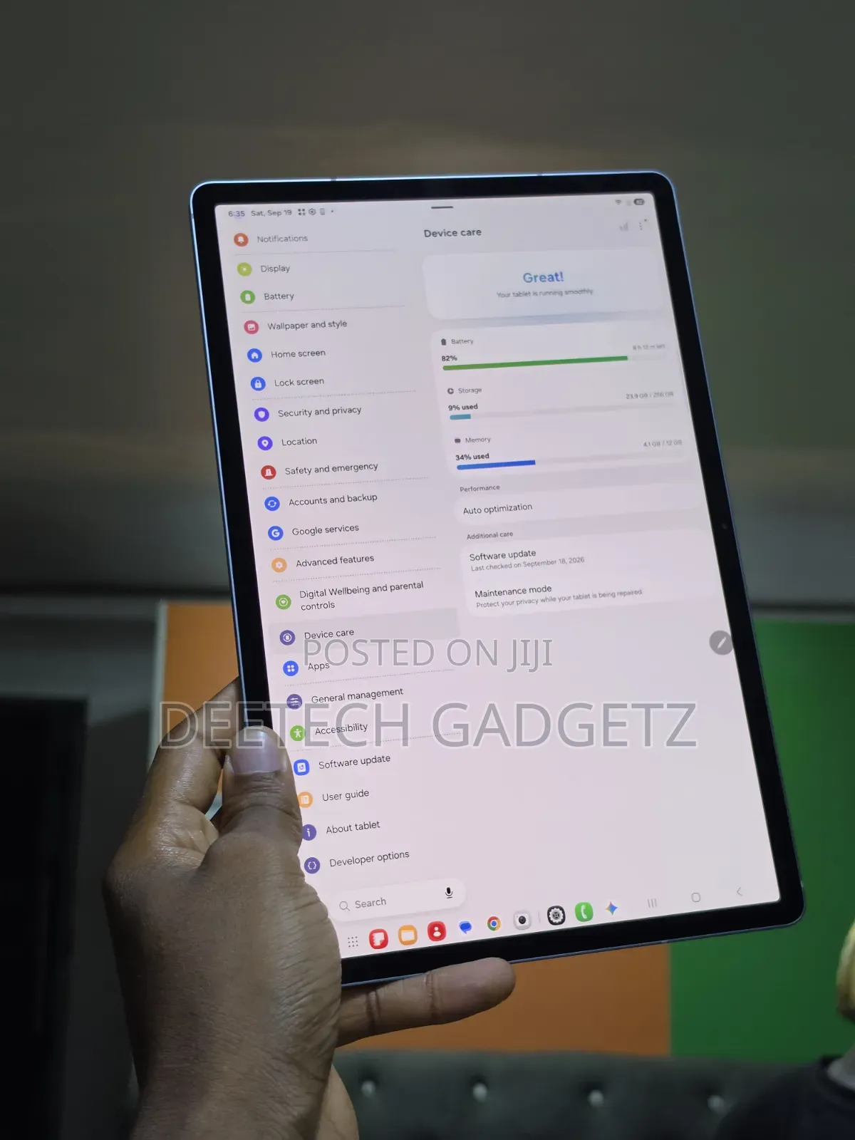 Samsung Galaxy Tab S10+ 5G 256 GB Silver