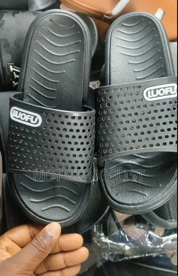 Luofu Slides Original – Sizes 39, 40, 42 | Lekki Ajah