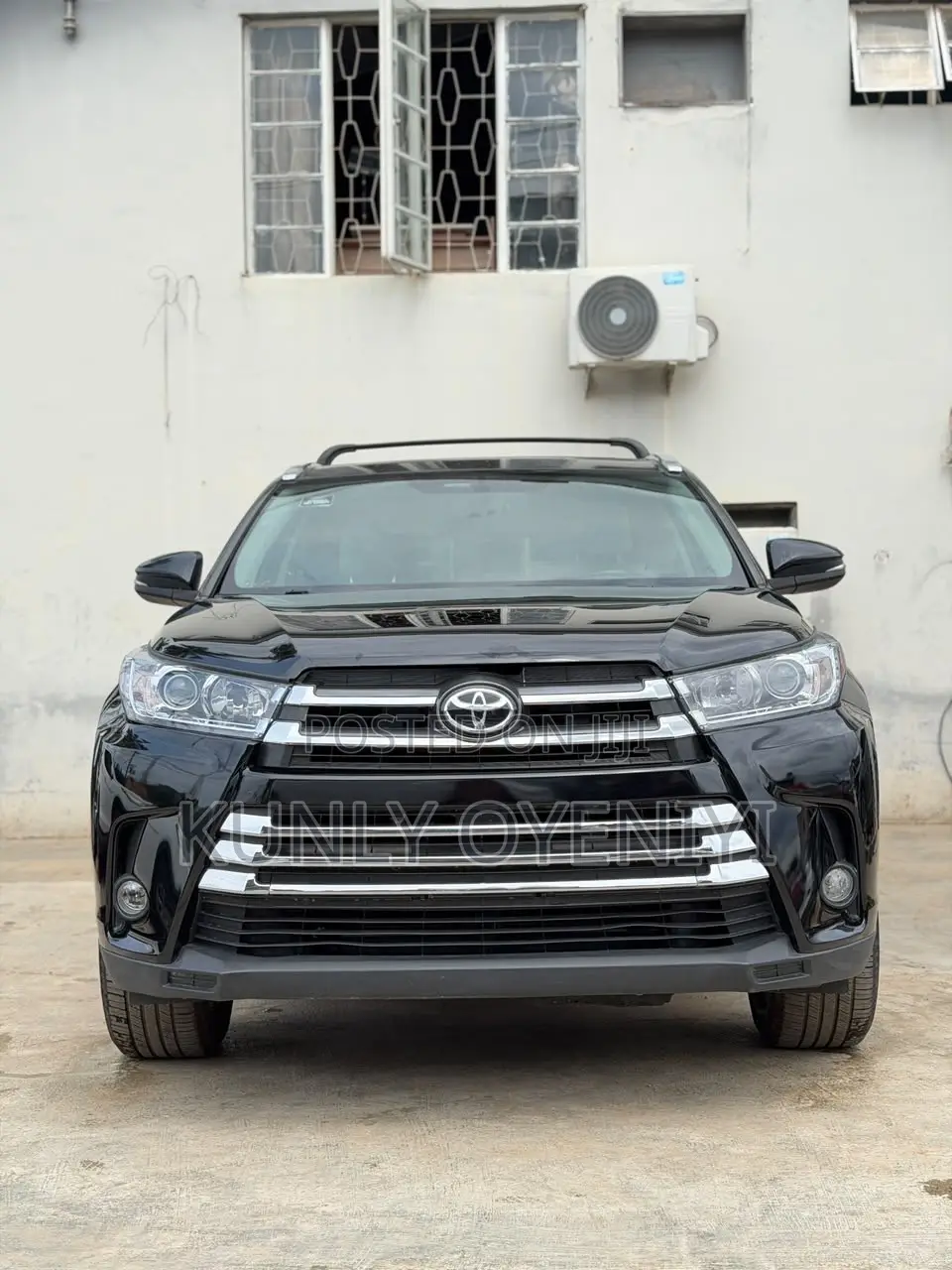 Toyota Highlander XLE V6 4x4 (3.5L 6cyl 6A) 2016 Black