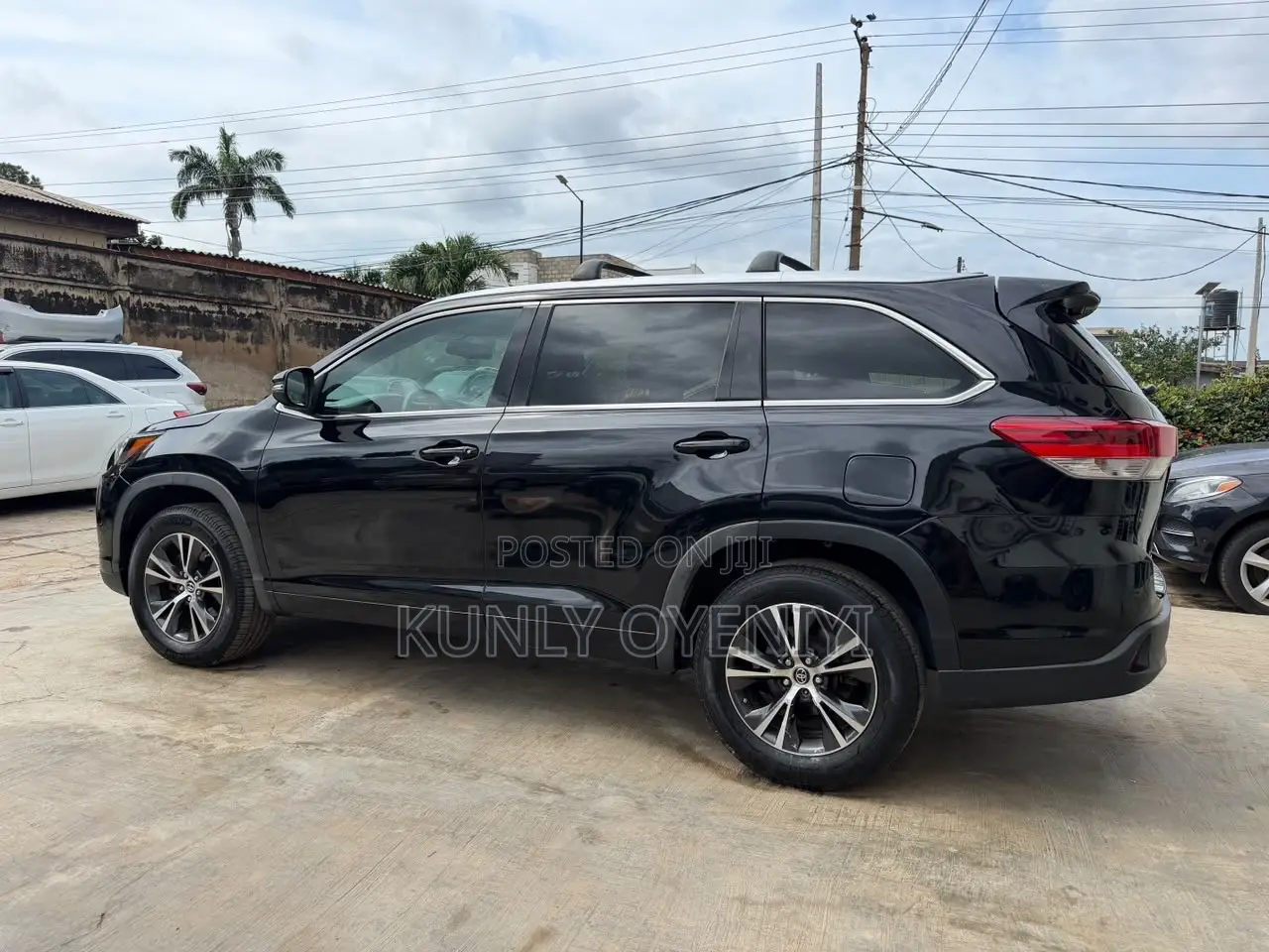 Toyota Highlander XLE V6 4x4 (3.5L 6cyl 6A) 2016 Black