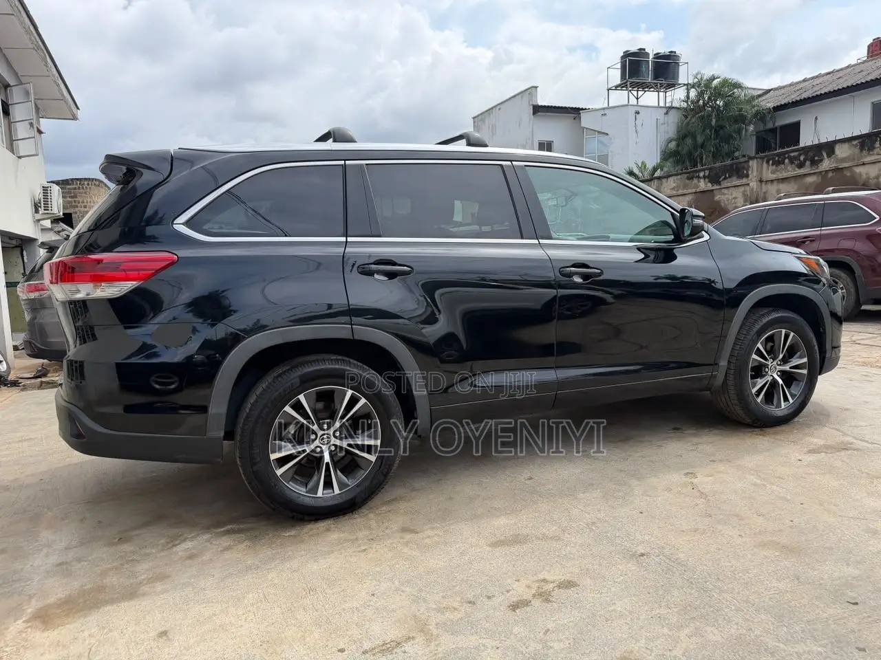 Toyota Highlander XLE V6 4x4 (3.5L 6cyl 6A) 2016 Black