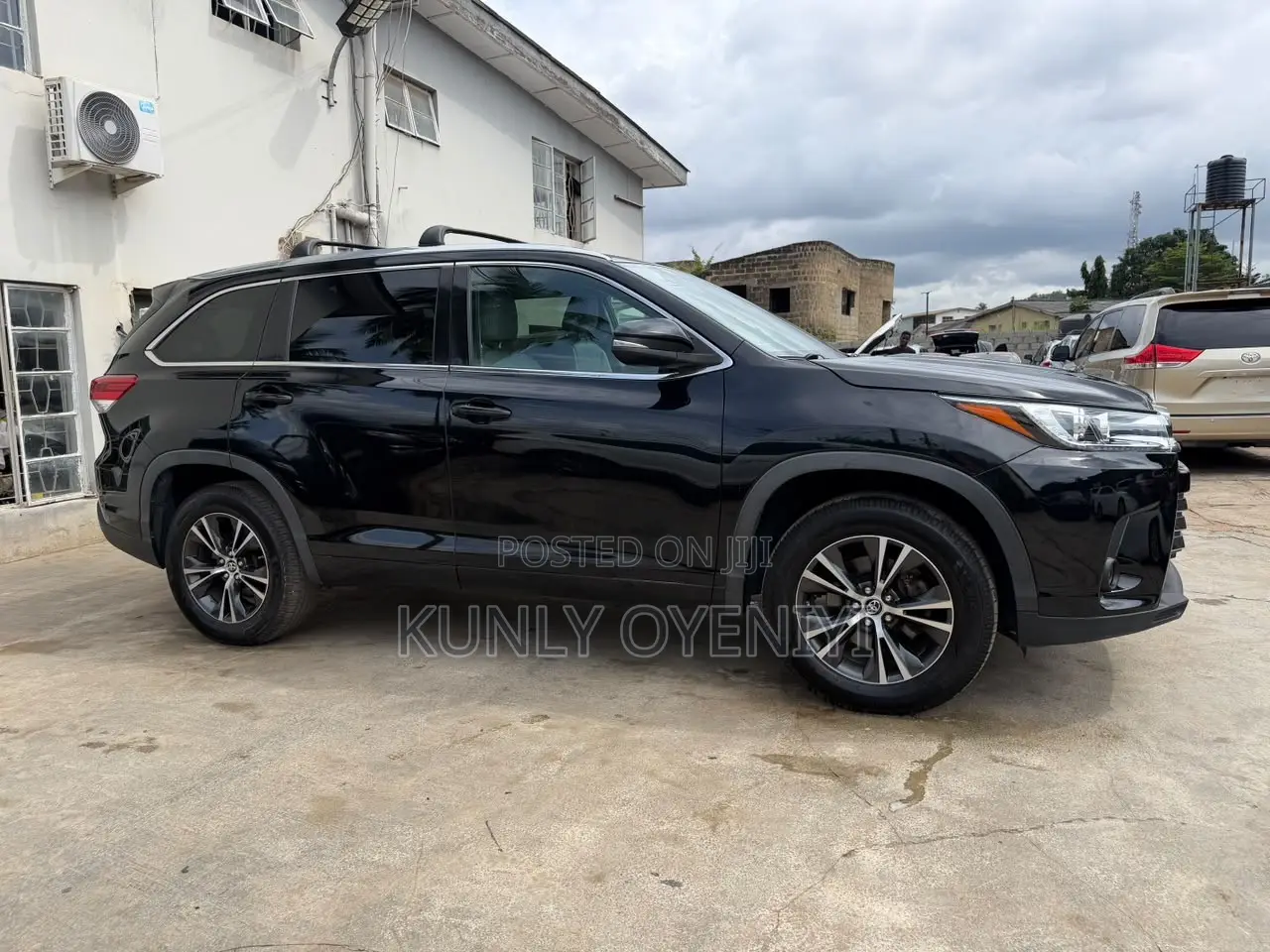Toyota Highlander XLE V6 4x4 (3.5L 6cyl 6A) 2016 Black