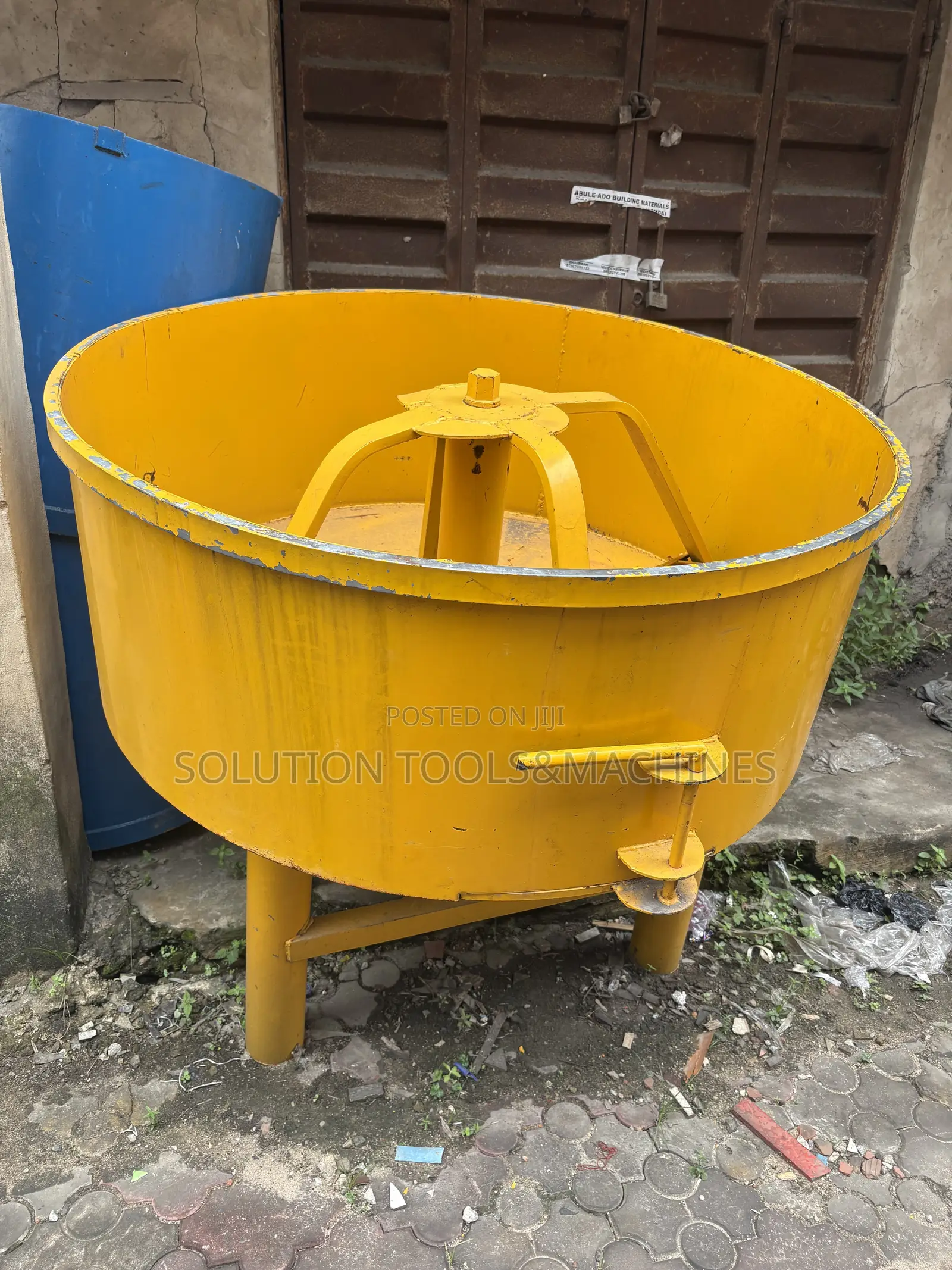 500L Concrete Pan Mixer