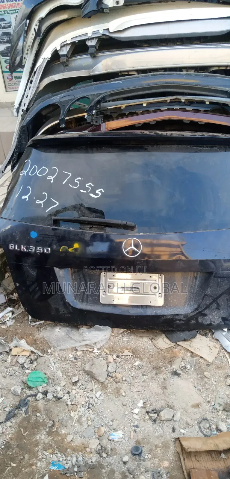 Mercedes Benz GLK 350 Boot.