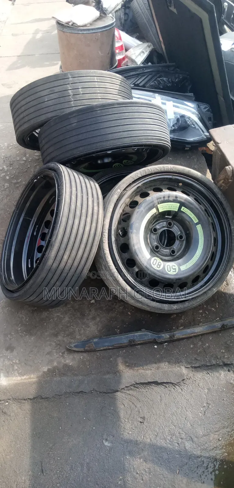 Mercedes Benz GLK Spare Tire