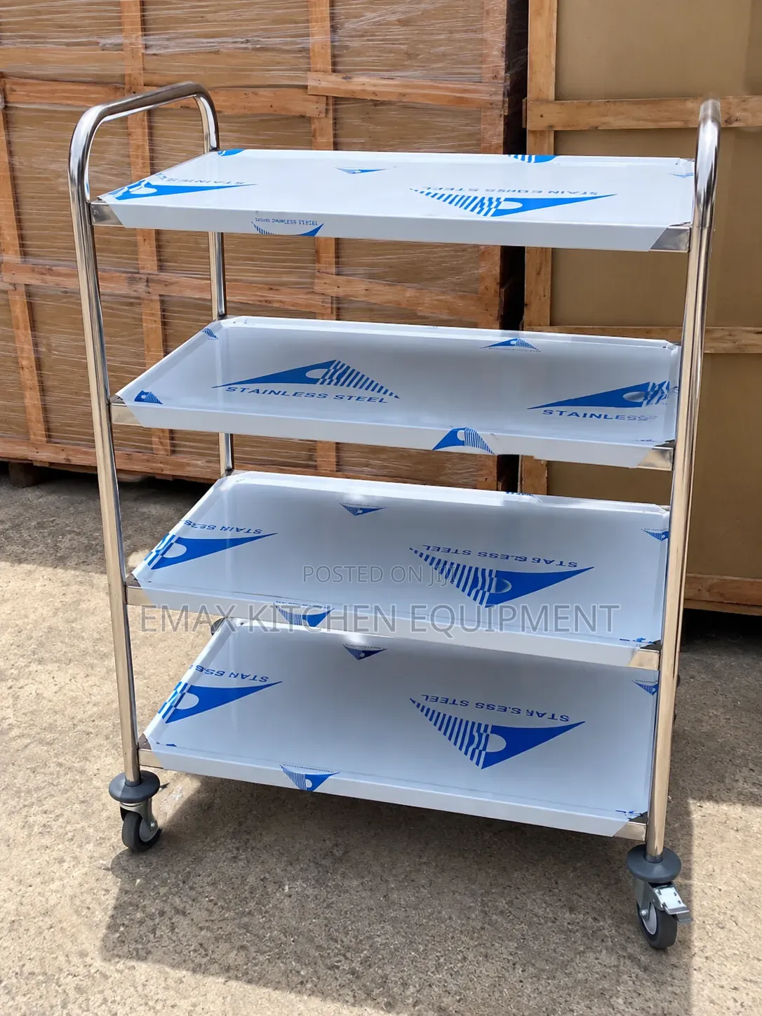 Food Trolley 4step