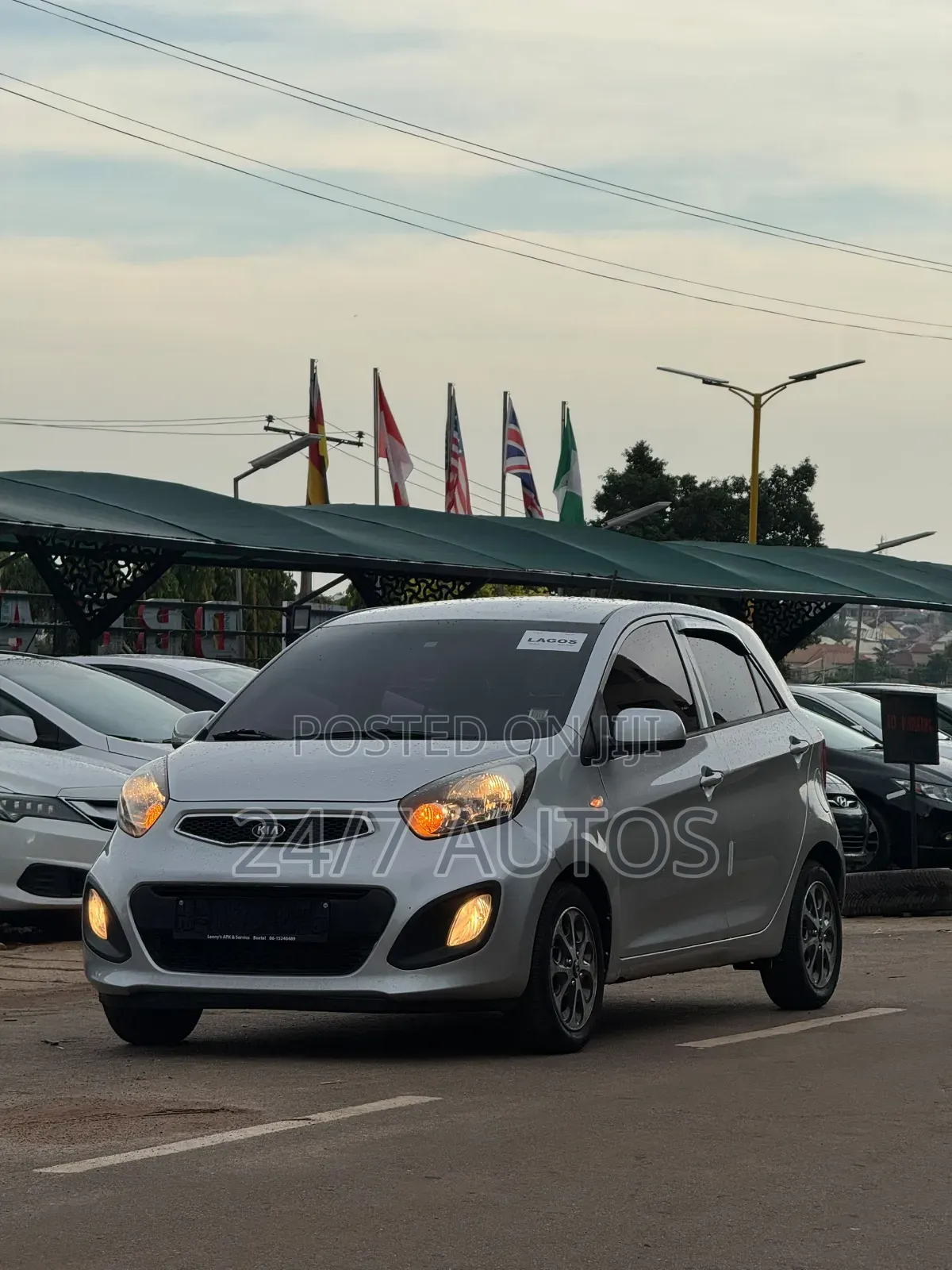 Kia Morning 2012 Silver