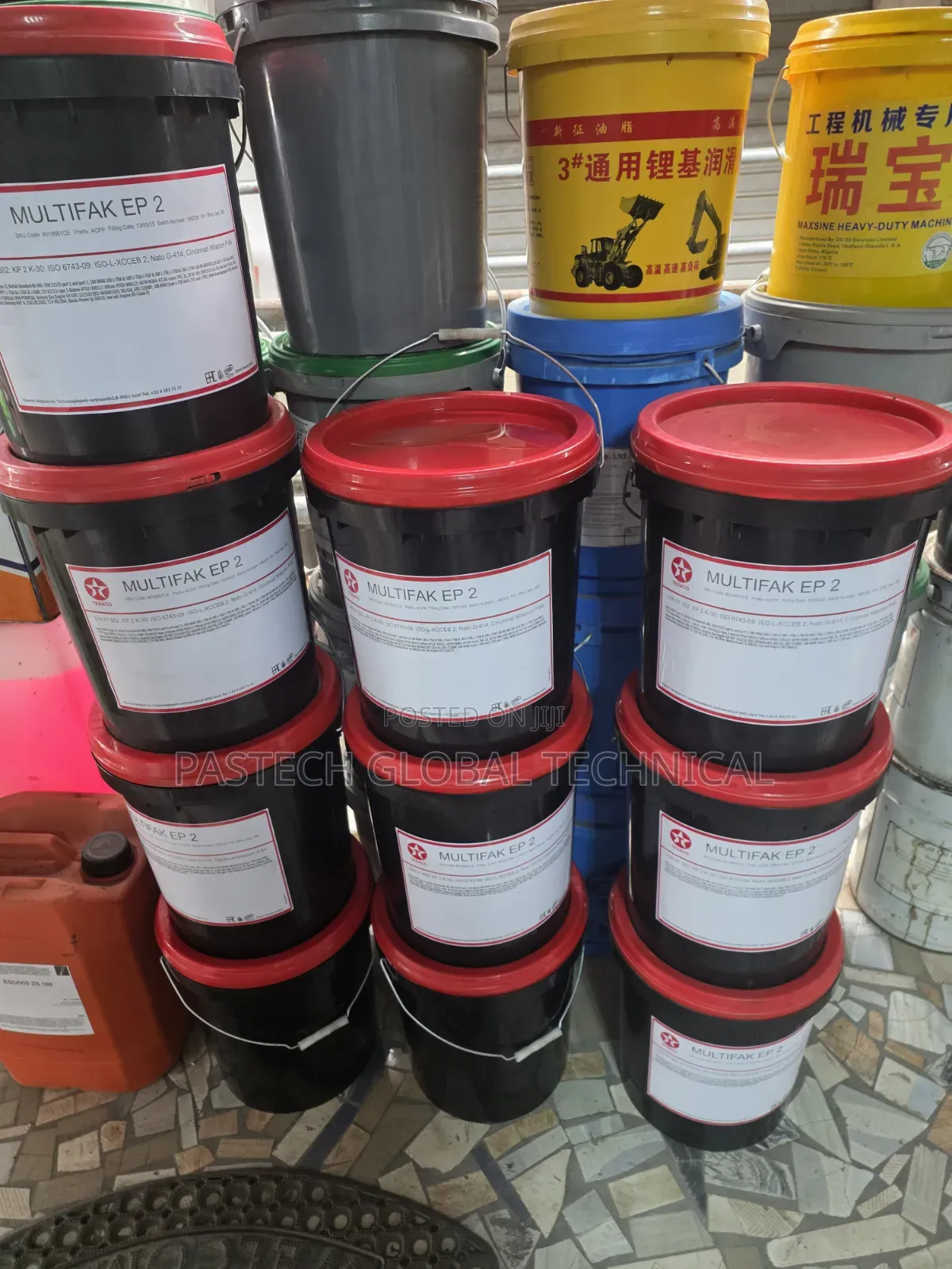 Texaco Multifak EP 2 Multi-Purpose Extreme Pressure Grease.