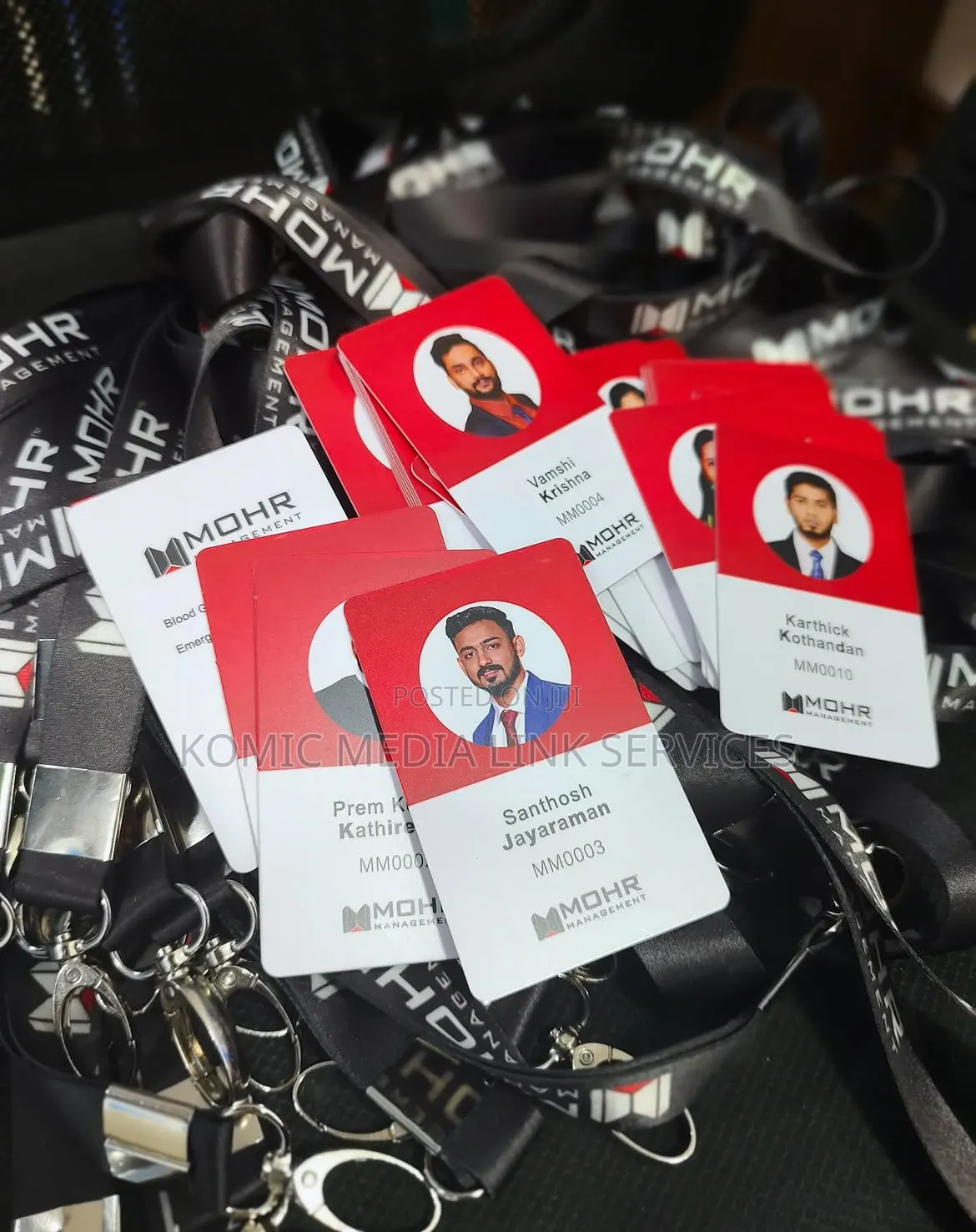 Plastic ID Card, Lanyard Plastic Holder Premium Branding Services
