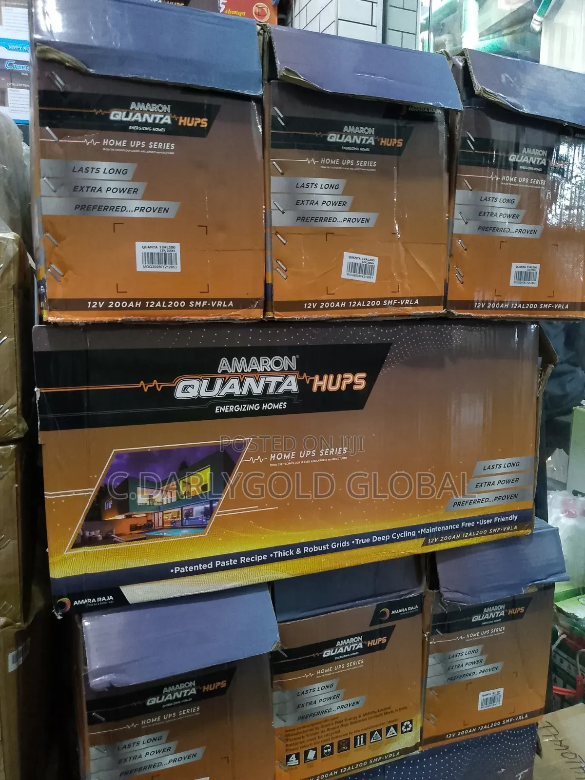 Amaron Quanta Gel 200a Battery